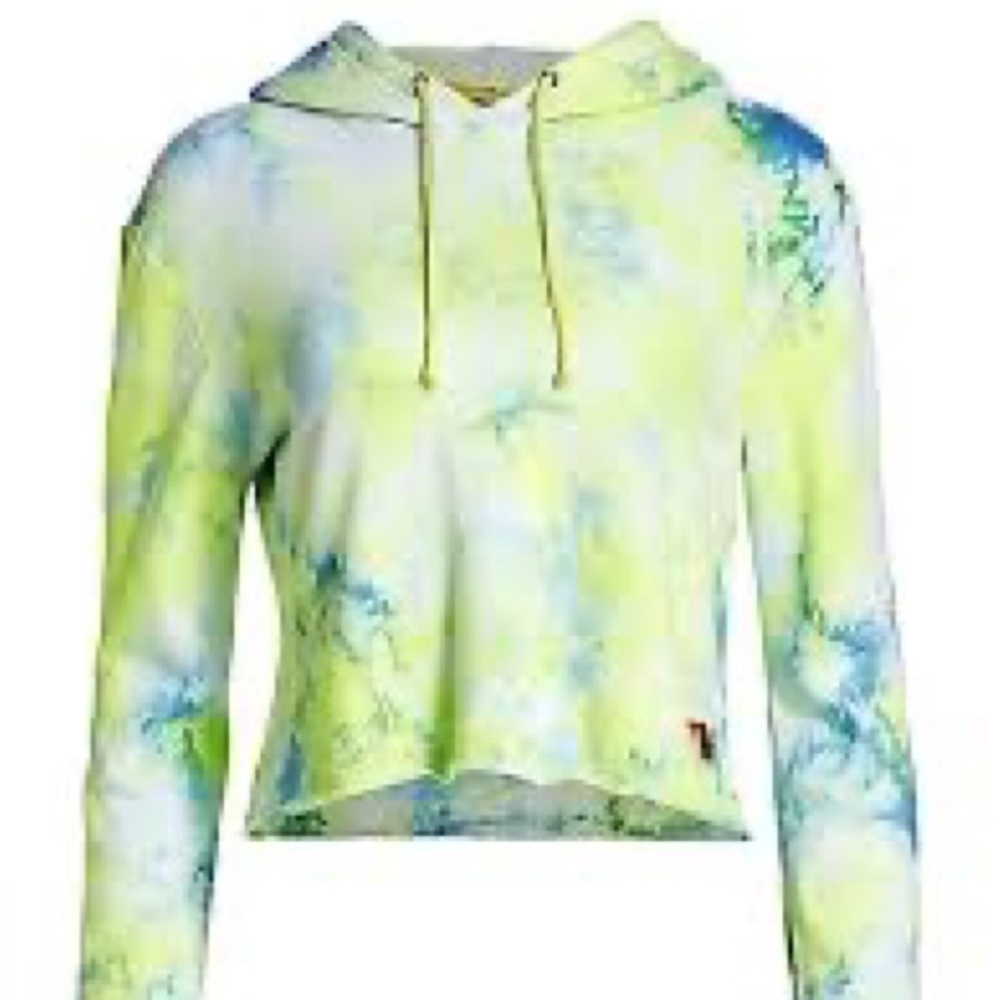 Aviator Nation Tie-Dye cropped sweatshirt